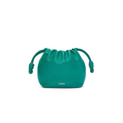 LOEWE MINI FLAMENCO PURSE IN MELLOW NAPPA LAMBSKIN 062348-632 (23*17*5.5cm)